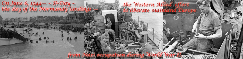 Adapted from Library and Archives Canada images on Flickr. Set of images:D-Day